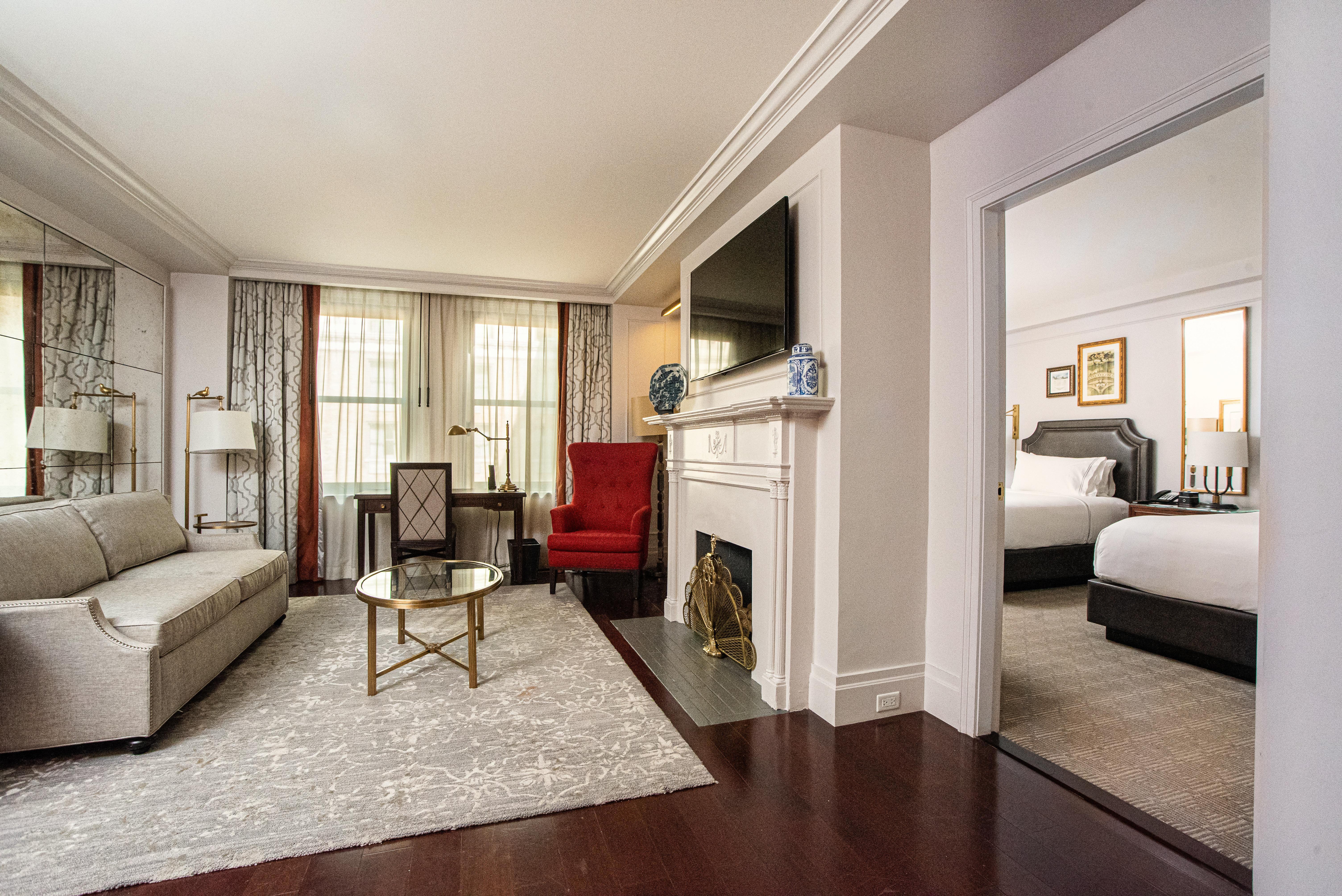 Intercontinental New York Barclay Hotel By Ihg Exteriér fotografie A suite at the Hotel Commonwealth